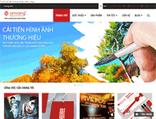 Tablet Screenshot of anvang.com.vn